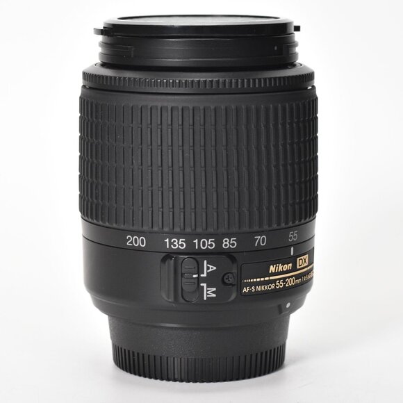 Nikon AF-S DX Zoom-NIKKOR 55-200mm f/4-5.6G ED Lens with HB-34 Hood Bag Mint - Picture 6 of 11